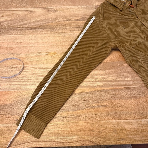 NWT Weatherproof Brown Corduroy Shirt, S - Picture 8 of 9
